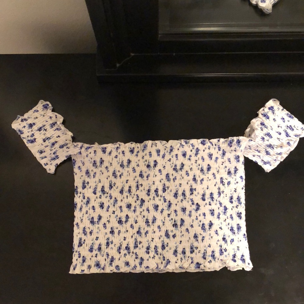 PACSUN off the shoulder crop top